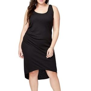 Rachel Roy Racerback Pullover Hi-Lo Dress 2X